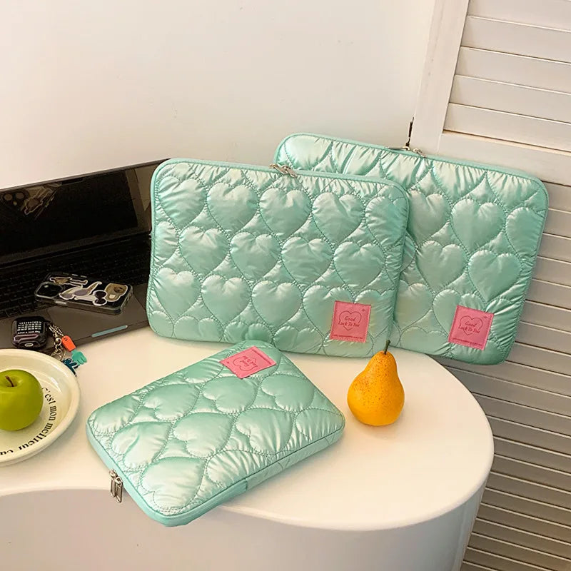 Macaron Color Laptop Sleeve – 13.3"/14"/15.6"/16", Shockproof for MacBook Air, iPad Pro, HP, Dell, Huawei