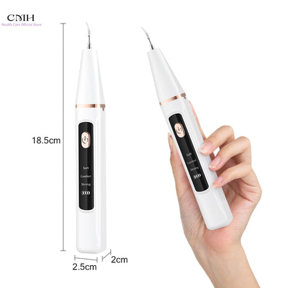 Ultrasonic Water Flosser – Tartar Remover, Stain Eraser, Multi-Mode, Type-C Rechargeable, Portable Oral Care