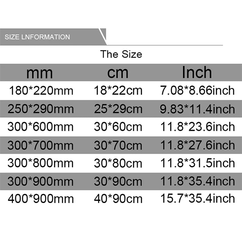 Genshin Impact Anime Gaming Mouse Pad – Large Desk Mat, Multiple Sizes