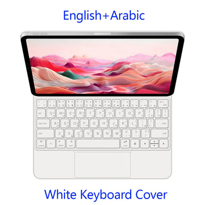 Backlit Magic Keyboard Case for iPad Air 11" M2/M3/M4 2024-2026 – Multi-touch, Smart Folio