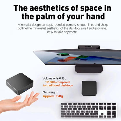 Mini PC Intel i9-10980HK / N150 – 16-32GB RAM, up to 2TB SSD, WiFi 6, 4K, Windows 11