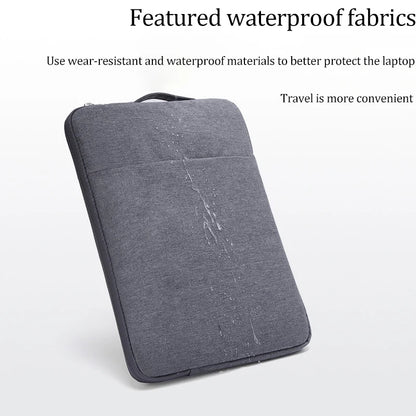 Denim Laptop Sleeve Bag 12"-15.6" — MacBook Air M1 M2, Lenovo, Dell, HP, Huawei, Xiaomi