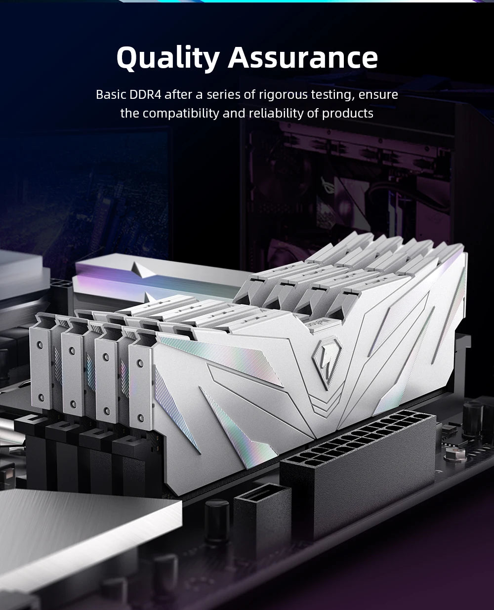 Netac DDR4 RAM with Heatsink – 8GBx2 / 16GBx2, 2666/3200/3600MHz, XMP 2.0