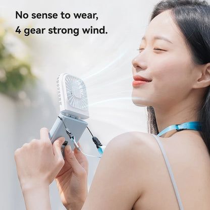Portable Foldable USB Neck Fan 2025 – Handheld Semiconductor Cooling, Outdoor & Desktop