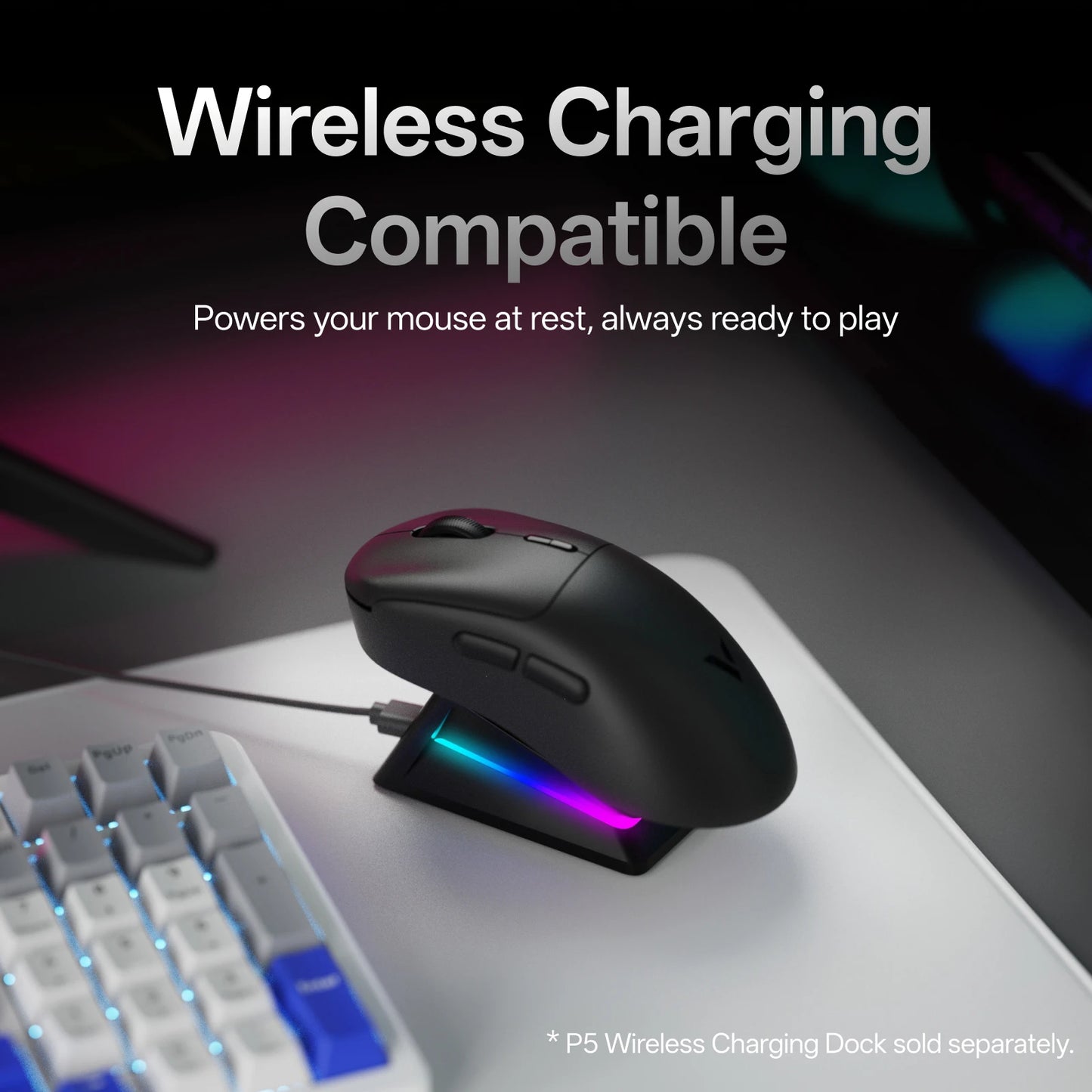 Rapoo VT3 GEN-2 Wireless Gaming Mouse – 53g, 8KHz, 26000DPI, 10 Buttons