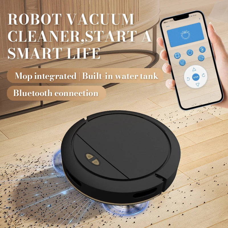 3-in-1 Intelligent Robot Vacuum Cleaner – Sweep, Mop & APP Control