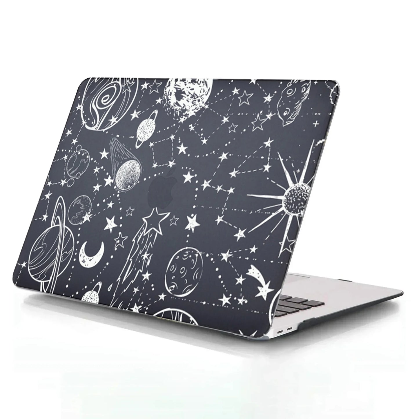 MacBook Air/Pro Mechanical Style Plastic Case — Air 13"/15" M2, Pro 13" A1932/A2338/A2337
