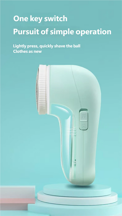 Electric Portable Fabric Lint Remover – Professional Clothes Shaver & Fuzz Trimmer with Brush
