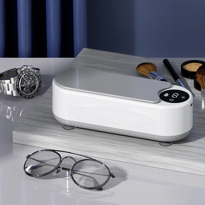 Ultrasonic Jewelry Cleaner Machine – Portable USB Rechargeable Cleaner for Rings, Necklaces & Glasses