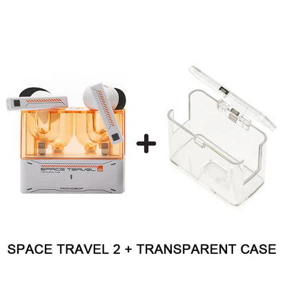 MOONDROP Space Travel 2 TWS Earbuds – HiFi ANC, Bluetooth 6.0, Low-Latency Game Mode, SBC/AAC