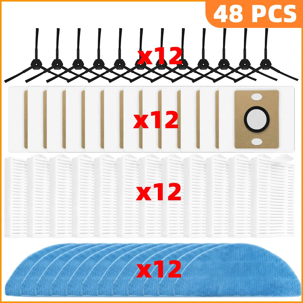 iLife A30 Pro Robot Vacuum Spare Parts – Brush, Filter, Mop & Dust Bag