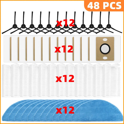 iLife A30 Pro Robot Vacuum Spare Parts – Brush, Filter, Mop & Dust Bag