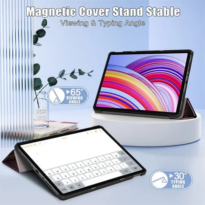 Magnetic Folding Stand Tablet Case for Xiaomi Poco Pad 12.1 / Redmi Pad Pro 2024