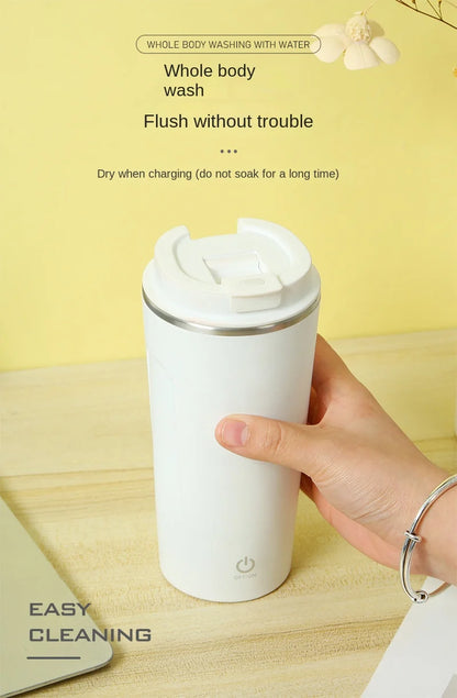 Electric Protein Powder Mixing Cup – Automatic Wireless Shaker Bottle for Gym & Outdoor