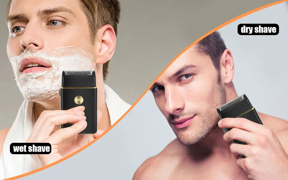 HIENA PRO Cordless Hair Clipper Set | Professional Barber Kit, Electric Foil Shaver & Beard Trimmer Combo