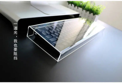 Keyboard Dust Proof Cover New Acrylic Capacitive For Mechanical Gaming Keyboard 104 Keys Mouse Protection Transparent Cover
