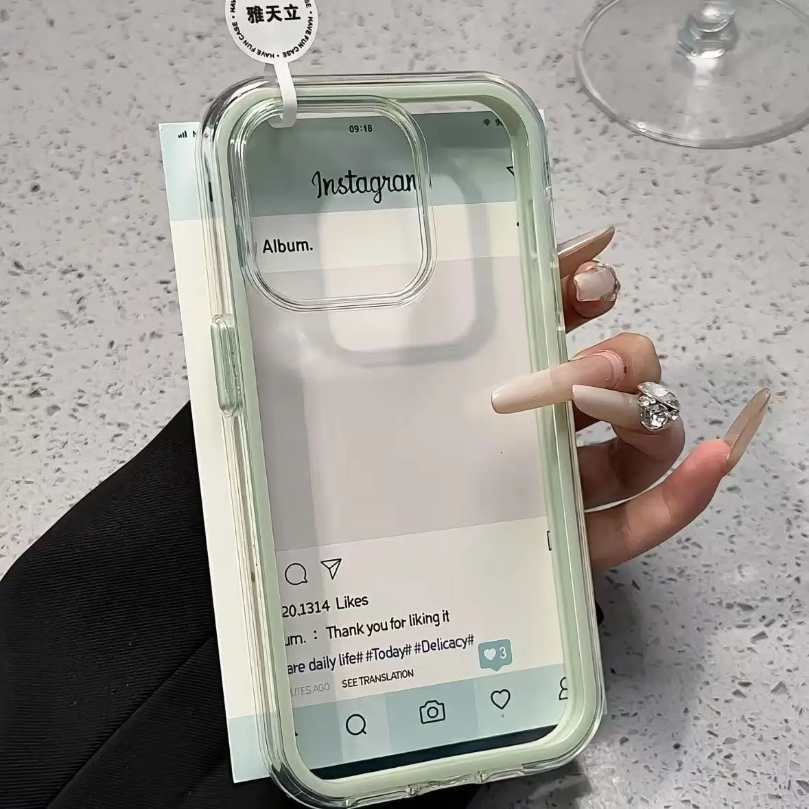 Luxury Candy Color Clear Phone Case | Shockproof Acrylic Bumper for iPhone 17/16/15/14/13/12/11 Pro Max