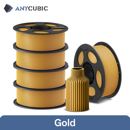 ANYCUBIC PLA 3D Printer Filament – 5KG / 1.75mm, Eco-Friendly, EU & US Warehouse, For Kobra S1C / K3C