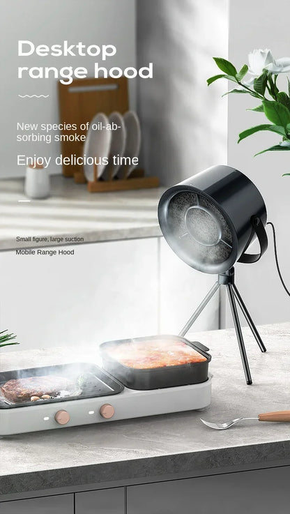 USB Desktop Mini Range Hood – Portable Kitchen Exhaust Fan