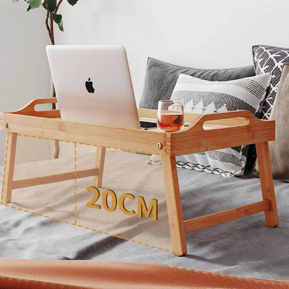 Multifunctional Folding Floor Desk – Laptop, Reading, Tea & Breakfast Tray Table