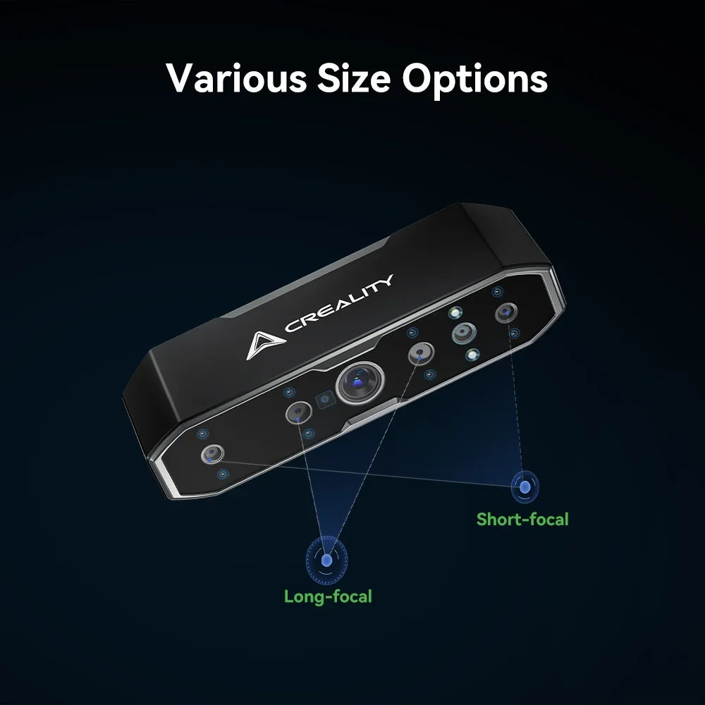 Creality CR-Scan Otter Handheld 3D Scanner – 0.02mm Accuracy | Full-Color | Anti-Shake