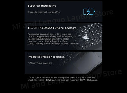 Lenovo Legion Y9000P 2025 – Intel Ultra 9 275HX, RTX 5060/5070, 32GB DDR5, 1TB, 16" 2.5K 240Hz OLED