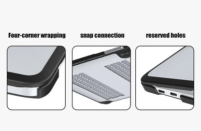 MacBook Case Air 13/15, Pro 13/14/16 | M1-M5 2024-2026 | Hard Shell Cover