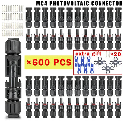 Solar Panel Connector Kit 1000V 30A – PV MC4 Connectors 2.5/4/6mm²