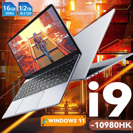 14.1" Gaming Laptop | Intel Core i9-10980HK | 4K HD Display | 16GB RAM | Up to 2TB SSD | Windows 11 | Silver