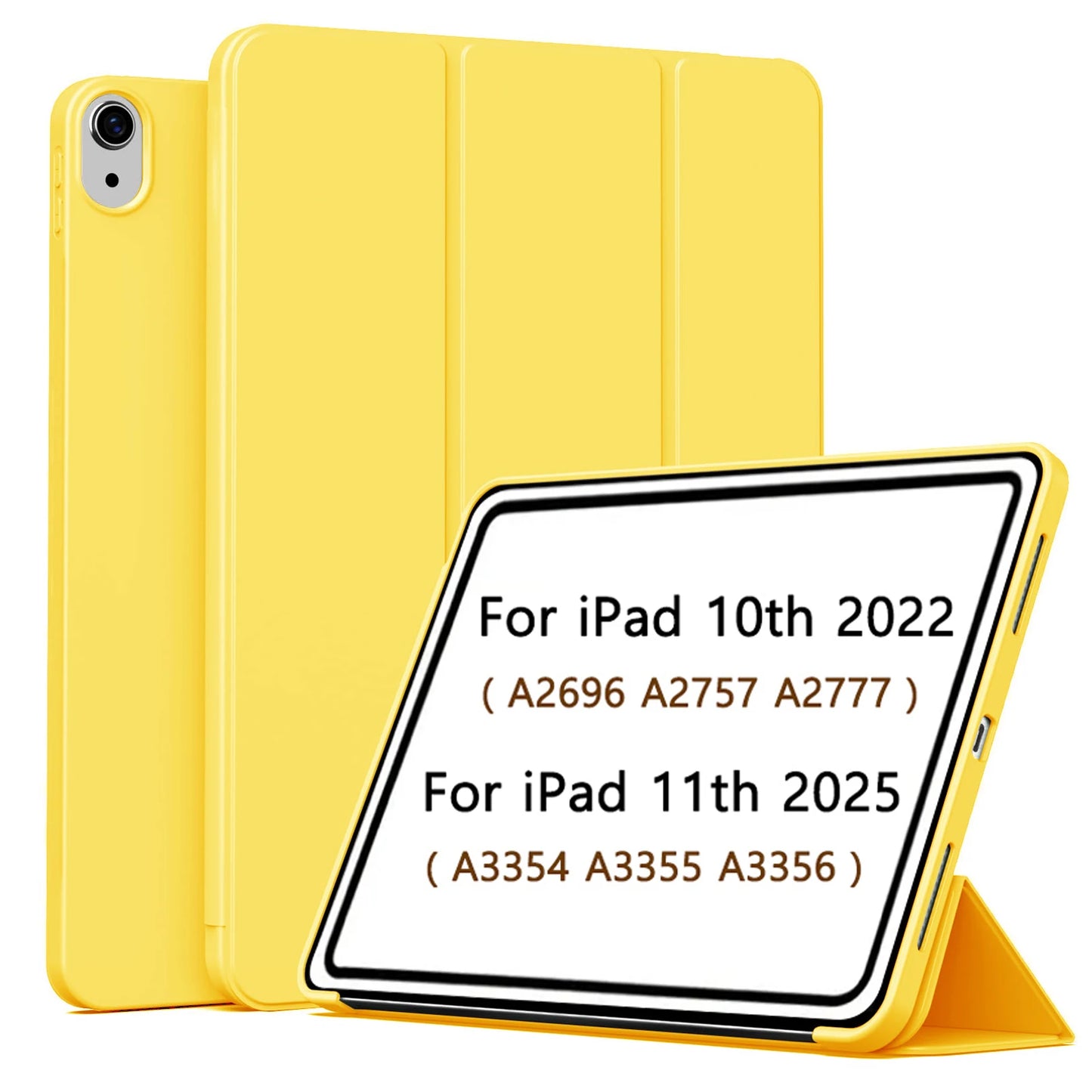 Magnetic Slim Trifold iPad Case – 11" 2025 / 10.9" 2022