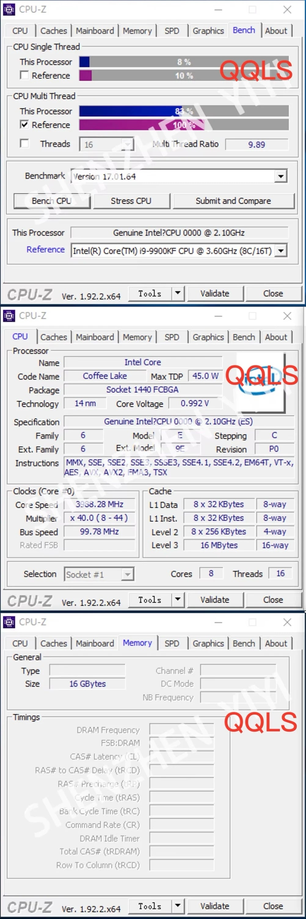 Modified Laptop CPU to LGA 1151 — Xeon E-2286M / E-2276M / E-2176M / E-2186M (QTJ0 QTJ1 QTJ2 QQLT QQLS)