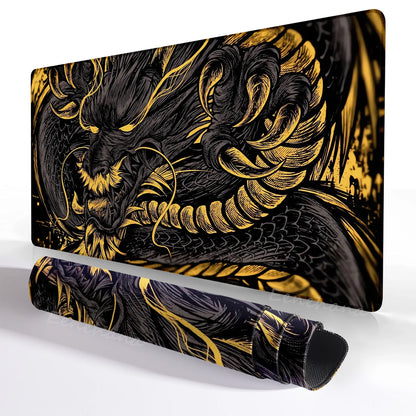 Japanese Dragon XXL Gaming Mouse Pad – Anime Desk Mat 900x400mm