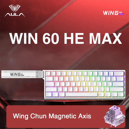 AULA WIN60 / WIN68 HE Gaming Keyboard – Rapid Trigger, RGB, Hotswap
