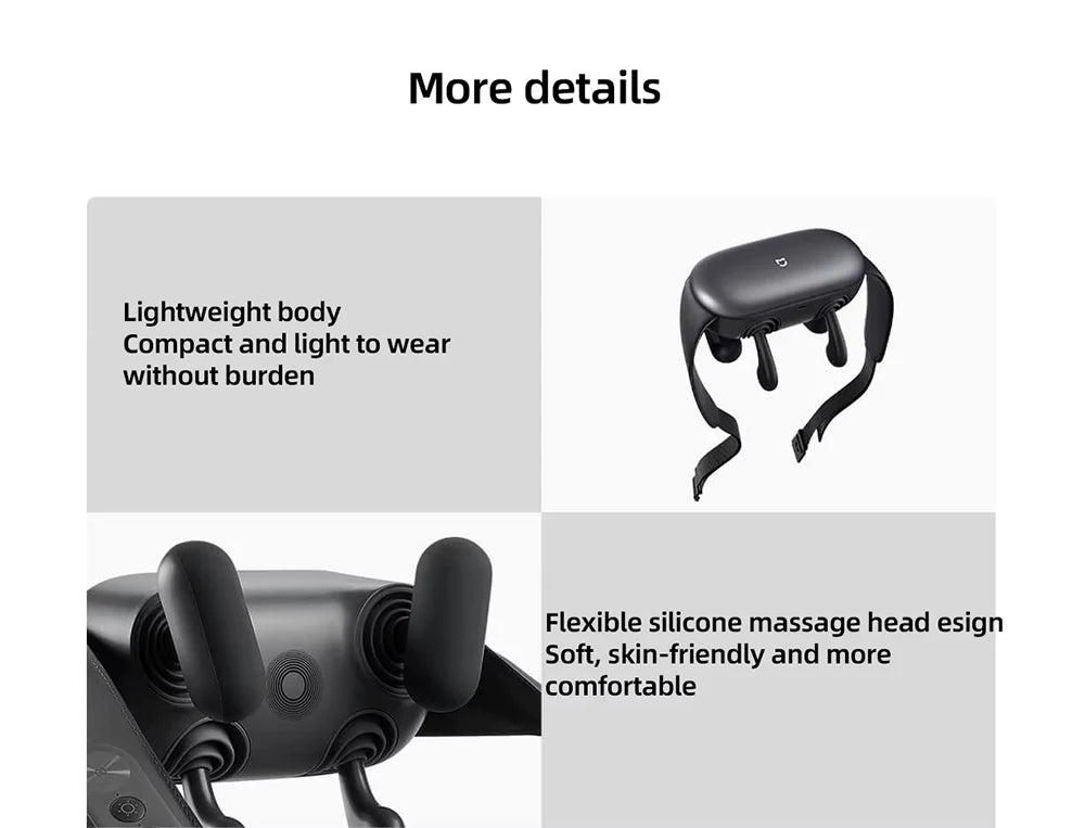 Xiaomi MIJIA Smart Neck & Shoulder Massager – Integrated Massage with Hot Compress
