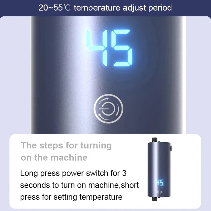 CUKYI 5500W Instant Water Heater | Tankless | Wall Mount | Shower Option | 220V