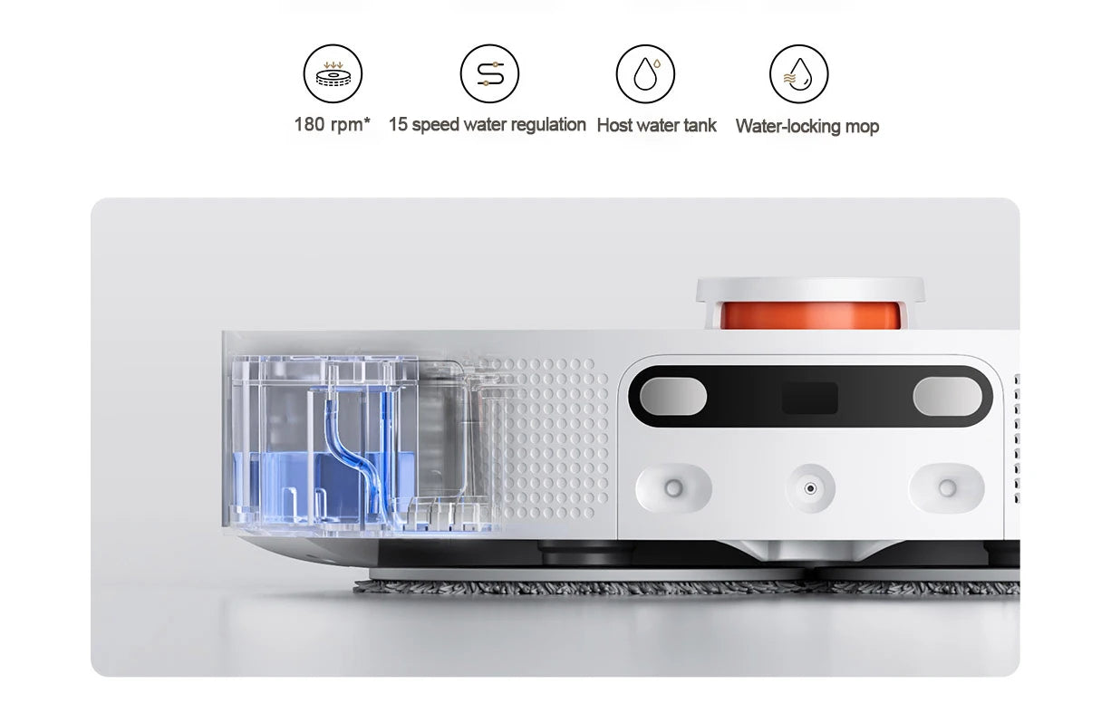 Xiaomi MIJIA M40 Robot Vacuum Cleaner – High-Precision Obstacle Avoidance, 12kPa Suction | EU/UK