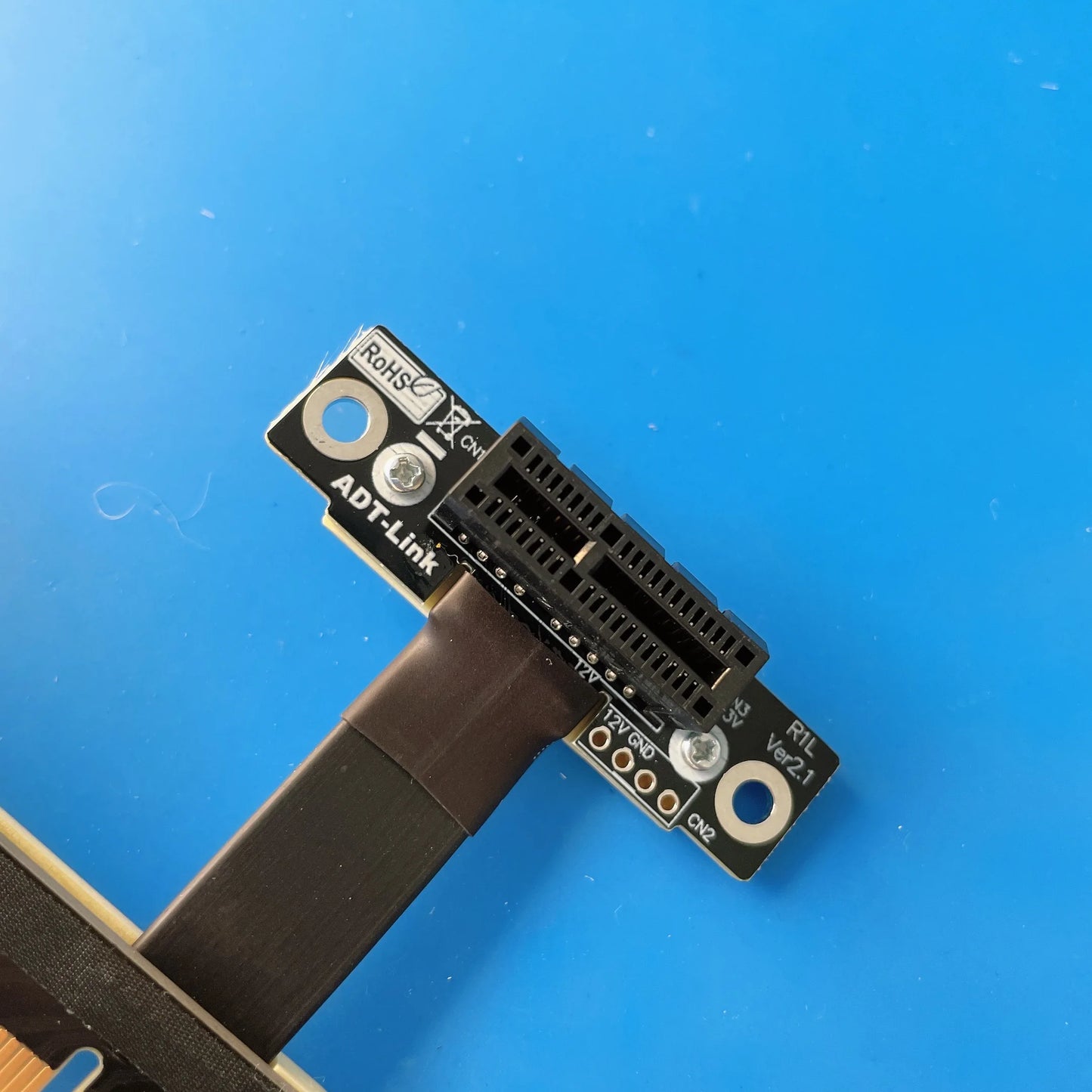 ADT-Link PCIe 4.0 Riser Cable – X16 to X1/X4/X8/M.2/NVMe/U.2, Gen4 Extension Adapter (R31SL)