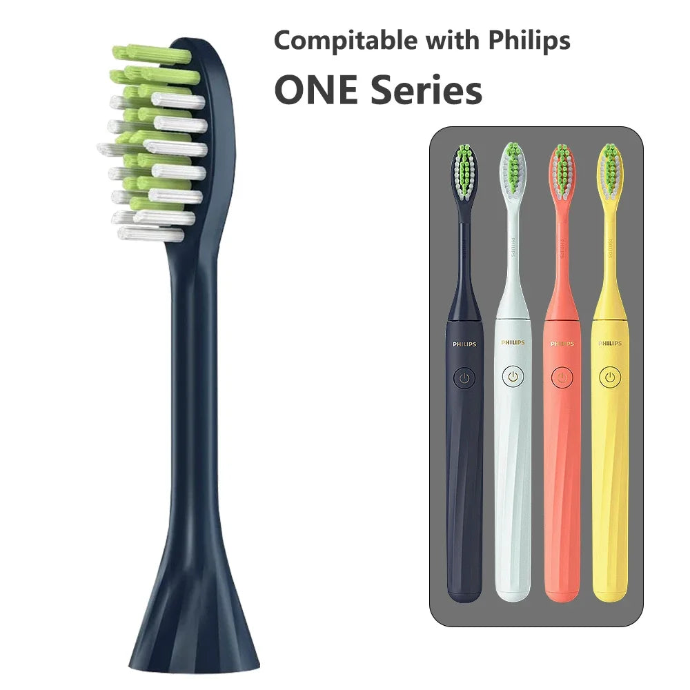 Set of 4, 6, or 8 R.E.D. Shopping electric toothbrush replacement heads with soft bristles for adult dental care.