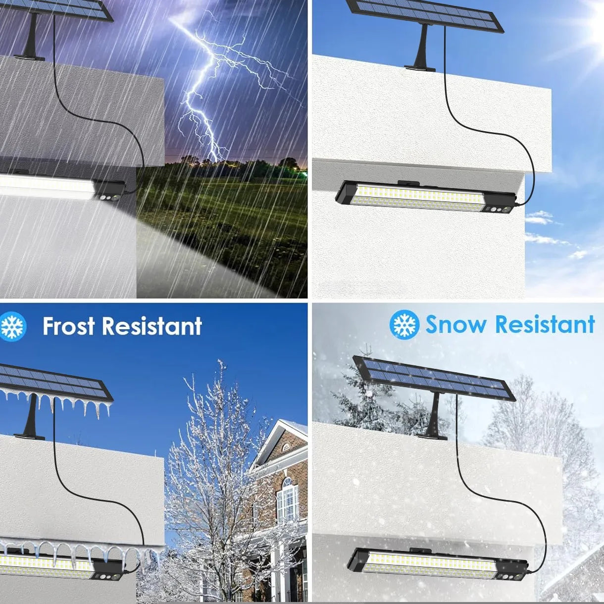 Solar Flood Light – 5000000LM LED, Remote Control, Waterproof Outdoor Spotlight