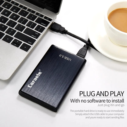 Portable USB 3.0 External Hard Drive 500GB–16TB | Red / Black / Silver / Blue