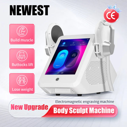 EMS Mini 200Hz Body Sculpting Machine – RF + Muscle Stimulation, Fat Burning, Electromagnetic Slimming