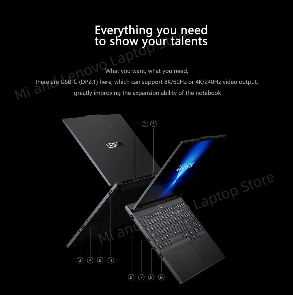 Lenovo Legion R7000 2025 Gaming Laptop — Ryzen 7 H255, RTX 5050 8G, 16GB, 512GB, 15.3" 2.5K 180Hz