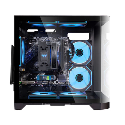 YEAH MAGIC Gaming Desktop — AMD Ryzen 5 5600GT, 16GB DDR4 3200, 1TB NVMe SSD, ARGB 7 Fans, Windows 11