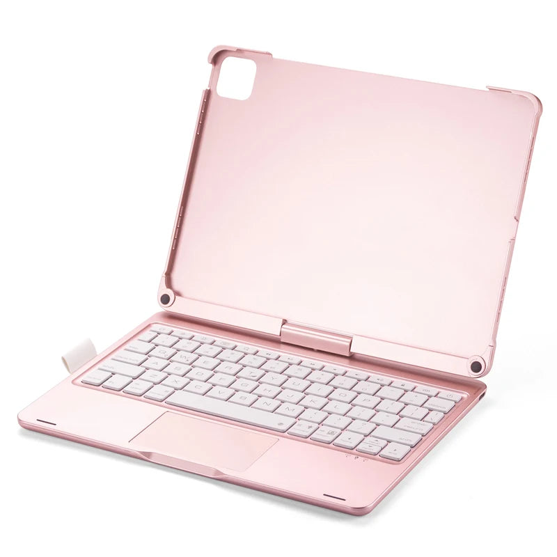 Bluetooth Magic Keyboard Case for iPad Pro 11 / Air – Backlit, Multi-Language, Trackpad