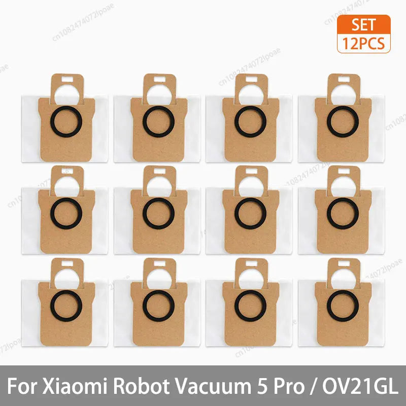 Xiaomi Robot Vacuum 5 Pro / OV21GL Spare Parts – Brush, Filter, Mop & Dust Bag