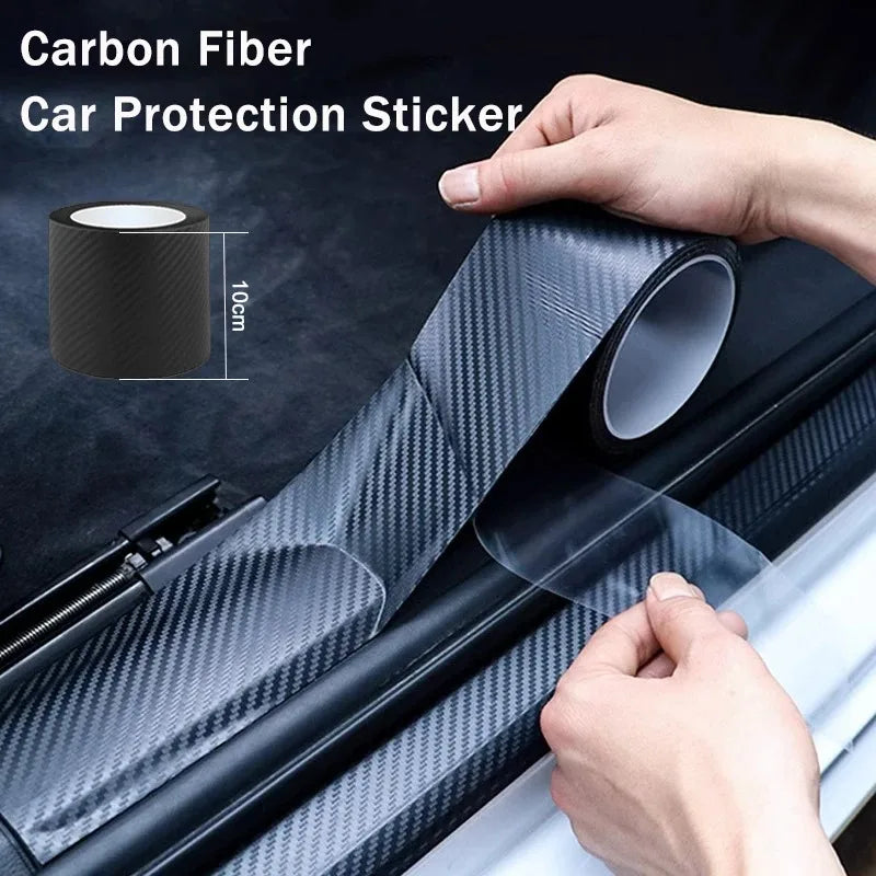 Nano Carbon Fiber Car Protector Strip – Anti-Scratch Tape