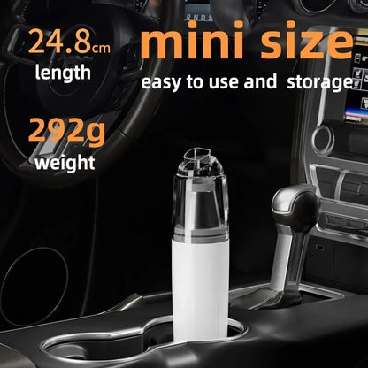 Handheld Wireless Car & Home Vacuum Cleaner – Mini Portable High Power Dust Remover