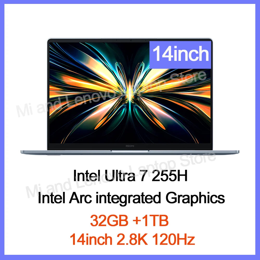 Xiaomi Redmi Book Pro 14 2025 – Intel Ultra 5/7, 32GB, 1TB, 2.8K 120Hz