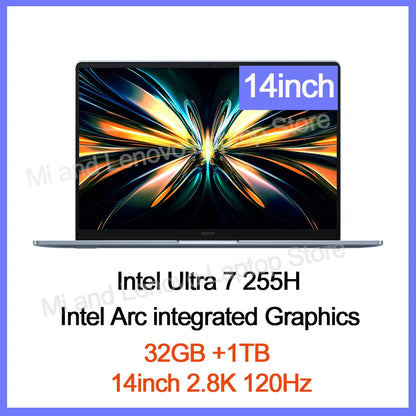 Xiaomi Redmi Book Pro 14 2025 – Intel Ultra 5/7, 32GB, 1TB, 2.8K 120Hz
