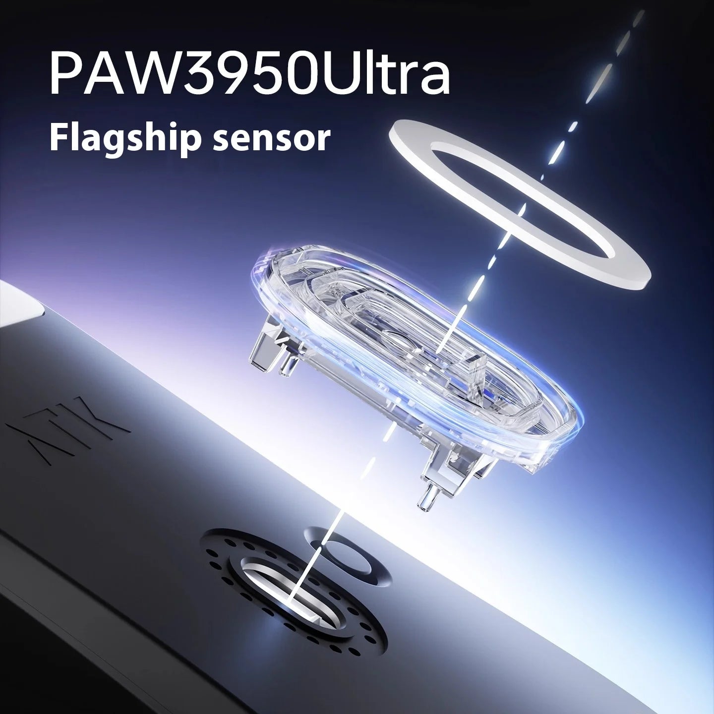 ATK F1 V2 Wireless Gaming Mouse – PAW3950, 38g Ultra-Light, 750IPS, 0.243ms Latency for FPS